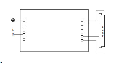 220V 150W 안정기를 지원하는 U810 Z1554 램프를 위한 우프크 안정기 UV 150H