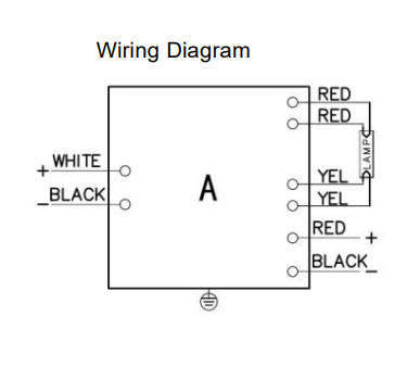 PW11-425-40D24를 위한 150H 자외선 램프 전자식 안정기 24V DC