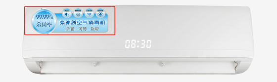 190W 100m2 제품 가지고 다닐 수 있는 공기 정제 장치 공기 청정기는 벽에 매달립니다
