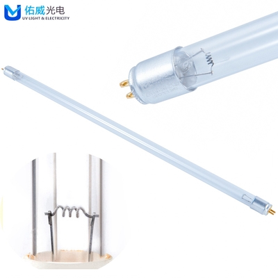 튜브 일직선을 멸균하는 두배 쪽 T5 UV LED 라이트 소독 전구