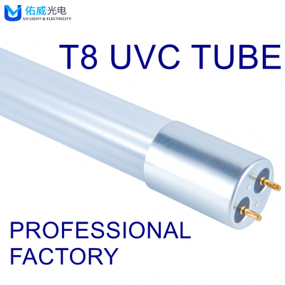 OEM 254nm T8 UVC 튜브 전구 병원 소독 살균 36W 벽 전등
