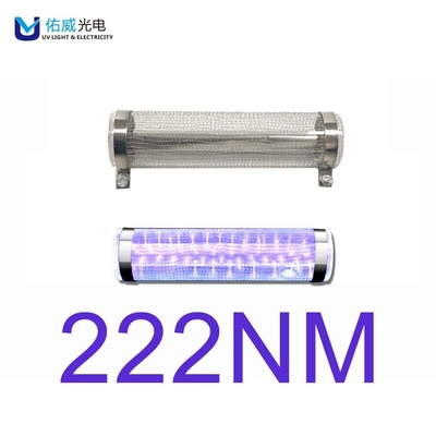 바이러스 소독 222nm UVC 램프 삭제 코비드 19 18000 시간 수명