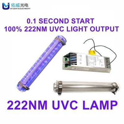 훨씬 병원 호텔을 위한 222nm UVC 가벼운 새로운 소독 방법