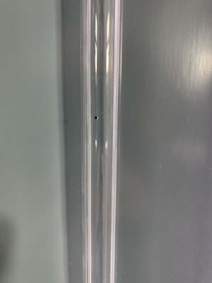 75W 1154 밀리미터 UV 살균 램프 수은 석영 유리 사기 기판
