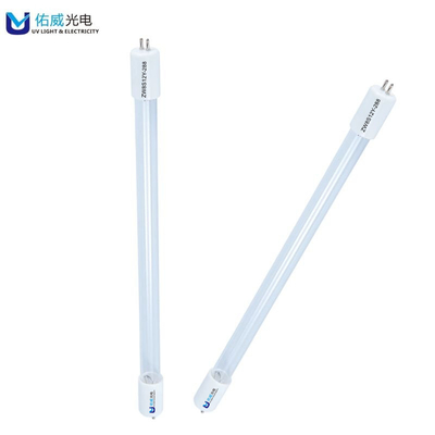 6w 10w 12mm UVC 소독 램프 T4 UV 진공 바이러스 죽이기 G6T4L