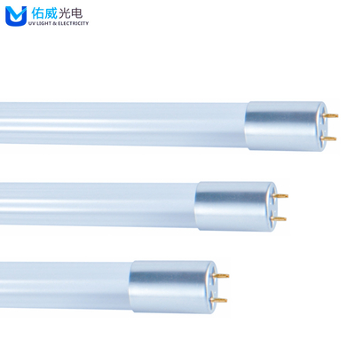 40w 55w UVC 소독 램프 T8 저압 수은 G13 램프 G48T8L