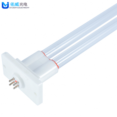 185nm 아말감 UV 램프 U 모양 O3 높은 오존 UVC는 기름을 분해합니다