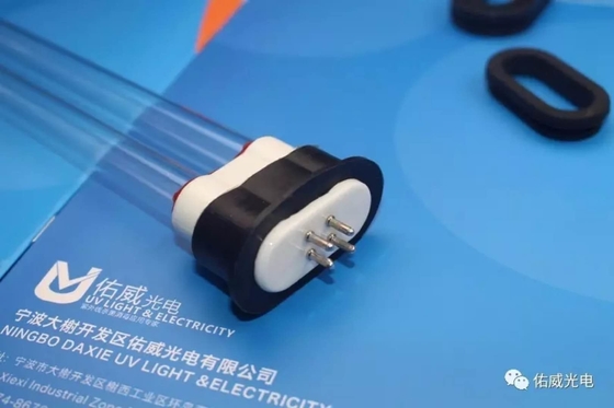 국내 하수 처리 UVC 빛 U 모양 100w UV 램프