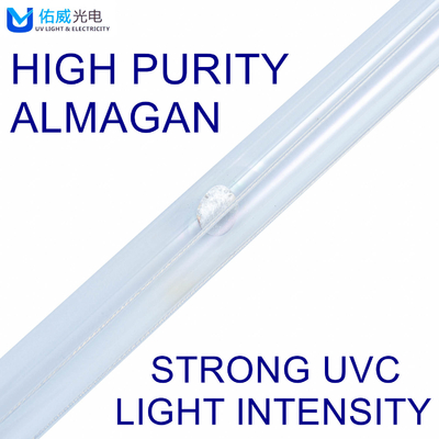 UVC 곧은 아말감 UV 공기 소독 램프 육류 가공 플랜트